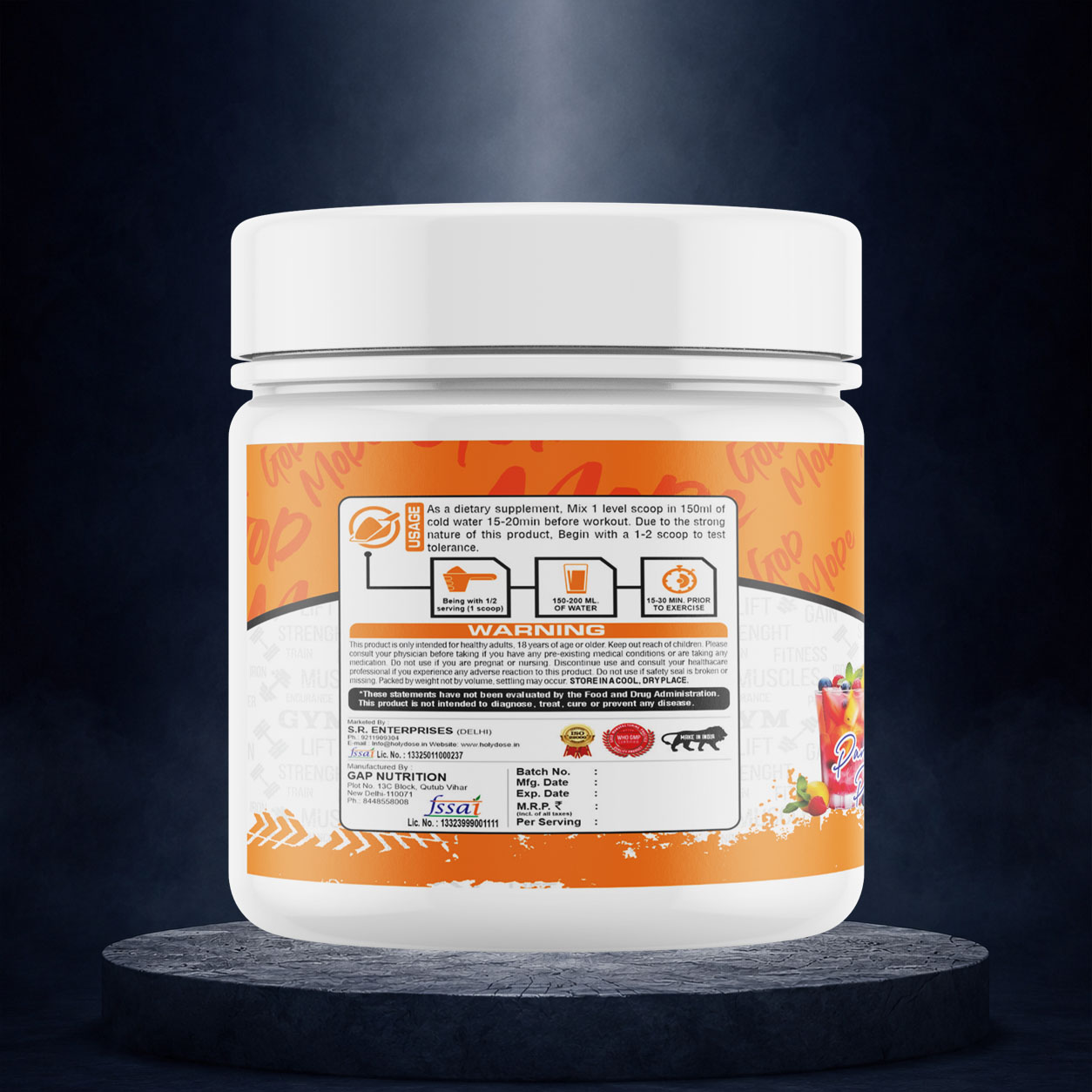 Gop Mode Pre-Workout - Image 3