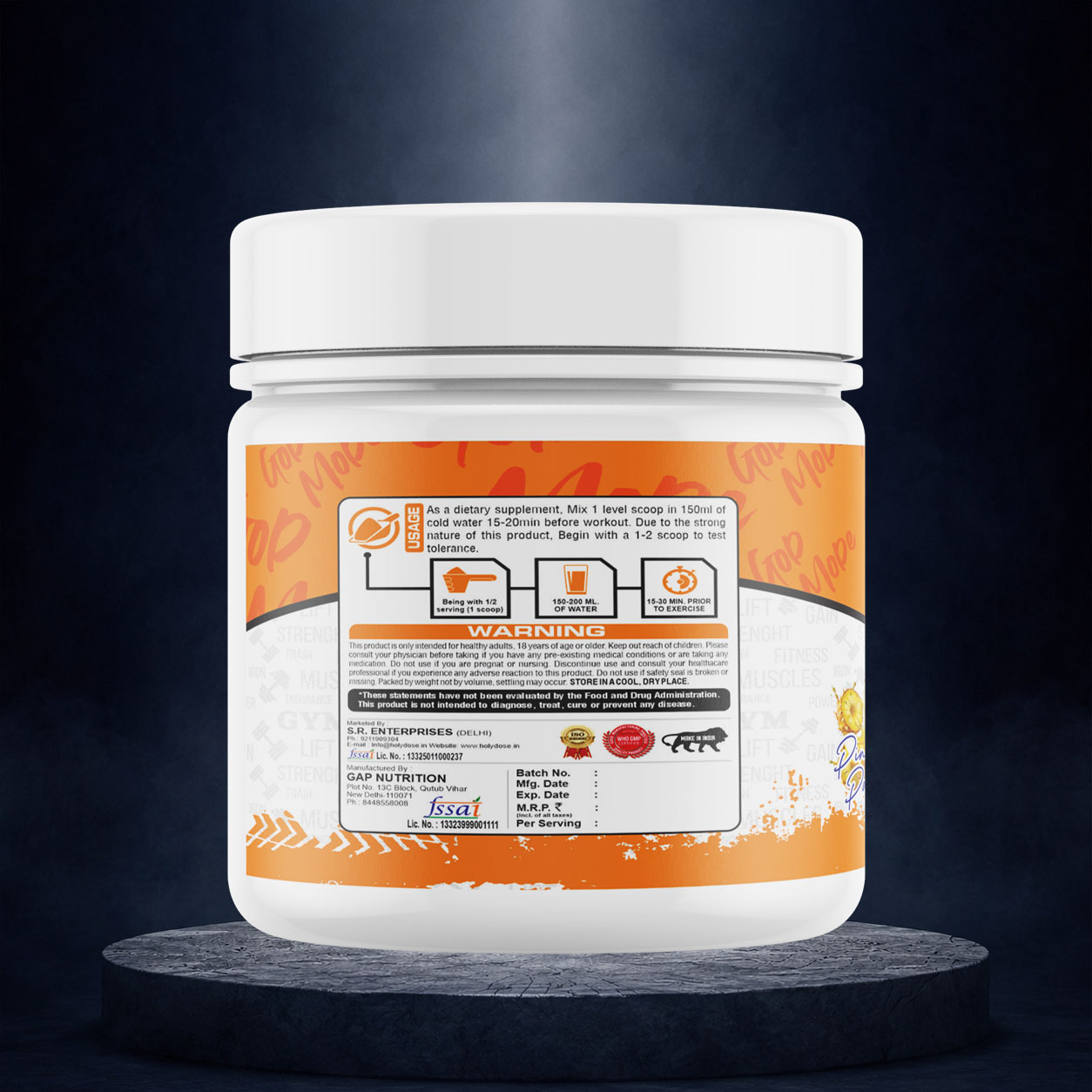 Gop Mode Pre-Workout - Image 6