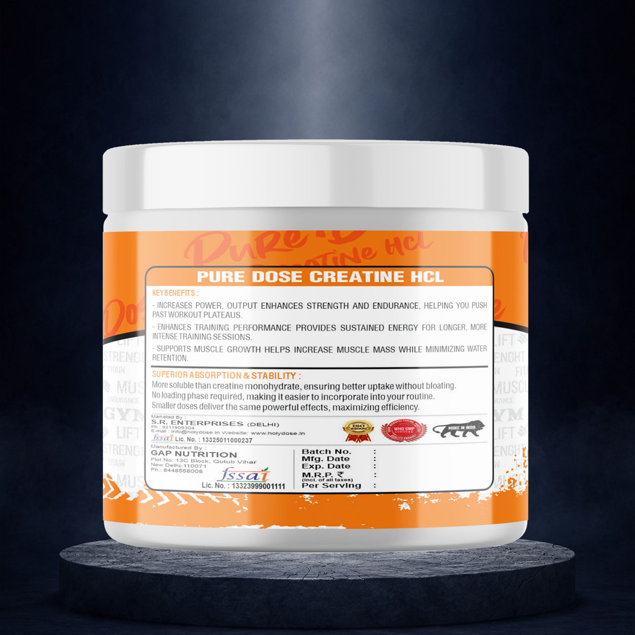 Pure Dose Creatine ACL - Image 3